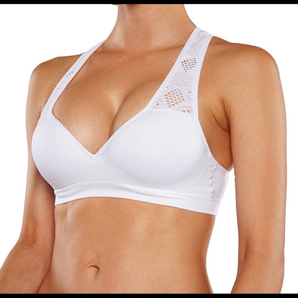 Rose mesh Racerback sports bra - Picture 8 of 10